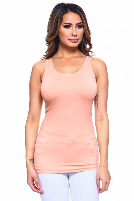 Womens Seamless Tank Top OS by Yelete | Fleurcouture