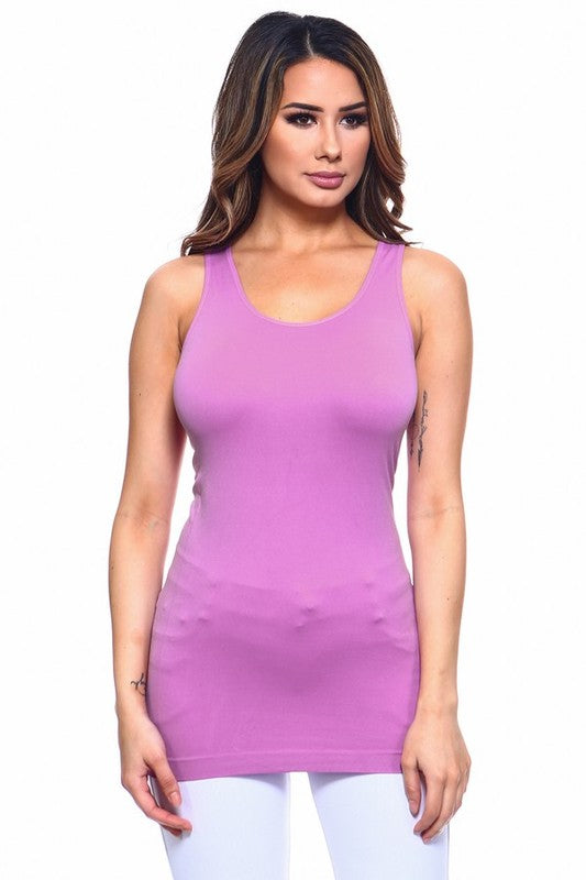 Womens Seamless Tank Top OS by Yelete | Fleurcouture