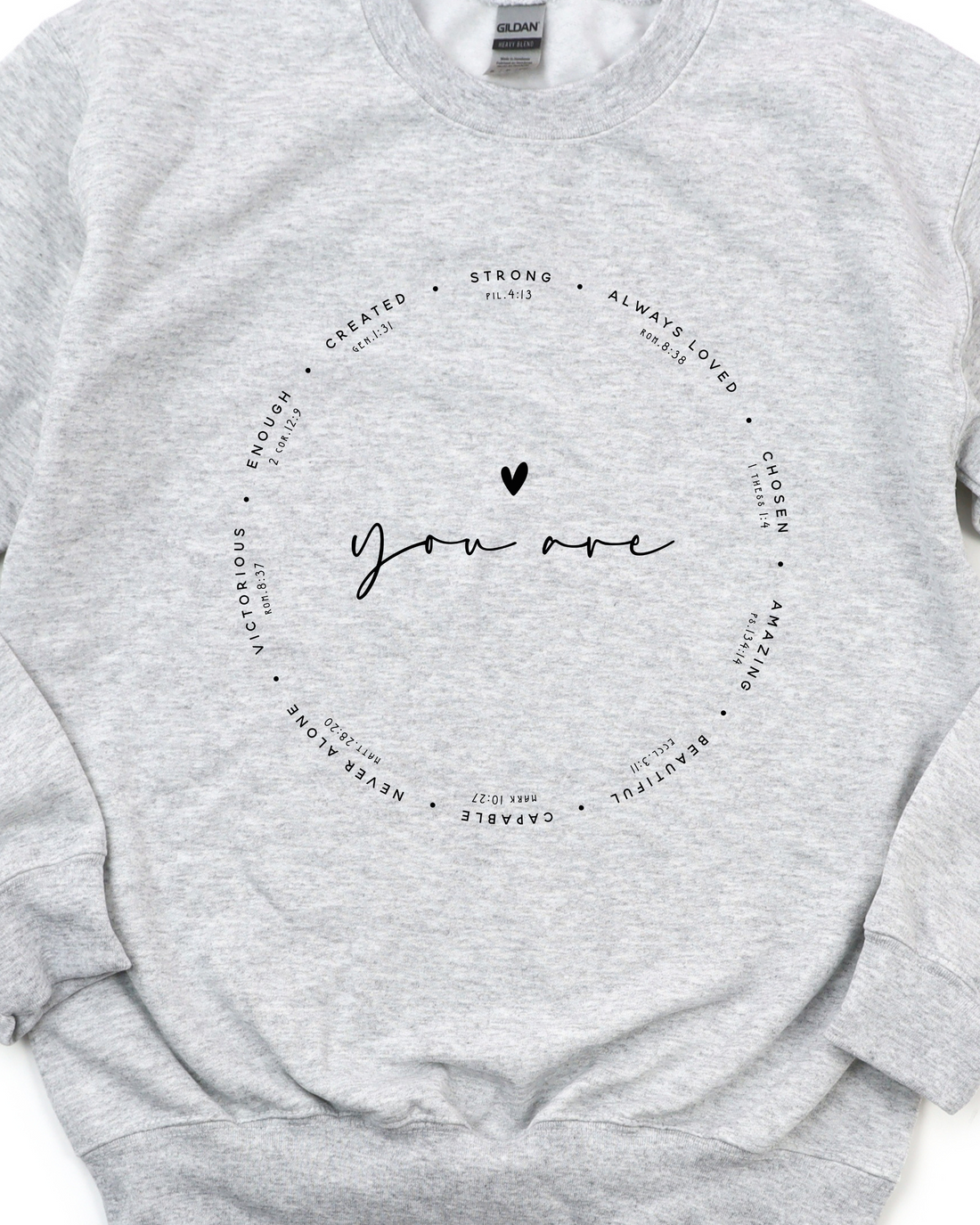 YOU ARE POSITIVE VIBES SWEATSHIRT by LL | Fleurcouture