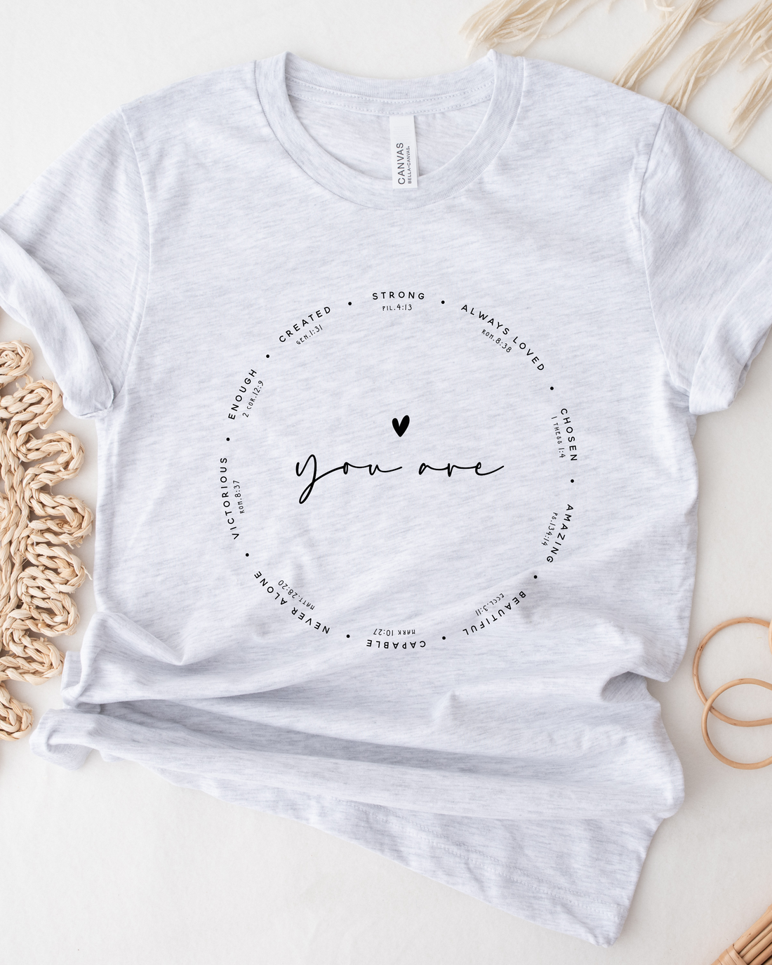 YOU ARE TEE (BELLA CANVAS) by LL | Fleurcouture