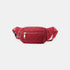 Zenana Quilted Multi Pocket Waist Belt Bag Red One Size Accessories by Trendsi | Fleurcouture