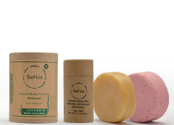 Zero-Waste Ultimate 4-Pack Bundle Personal Care Bundle One Size by BeNat | Fleurcouture